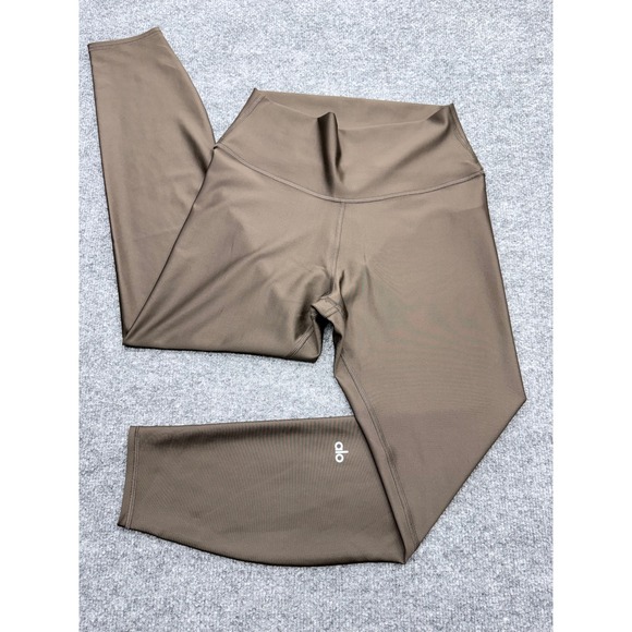 ALO Yoga Pants - Alo Yoga High-Waist Airlift Leggings Bronze Brown Womens Large W5512R